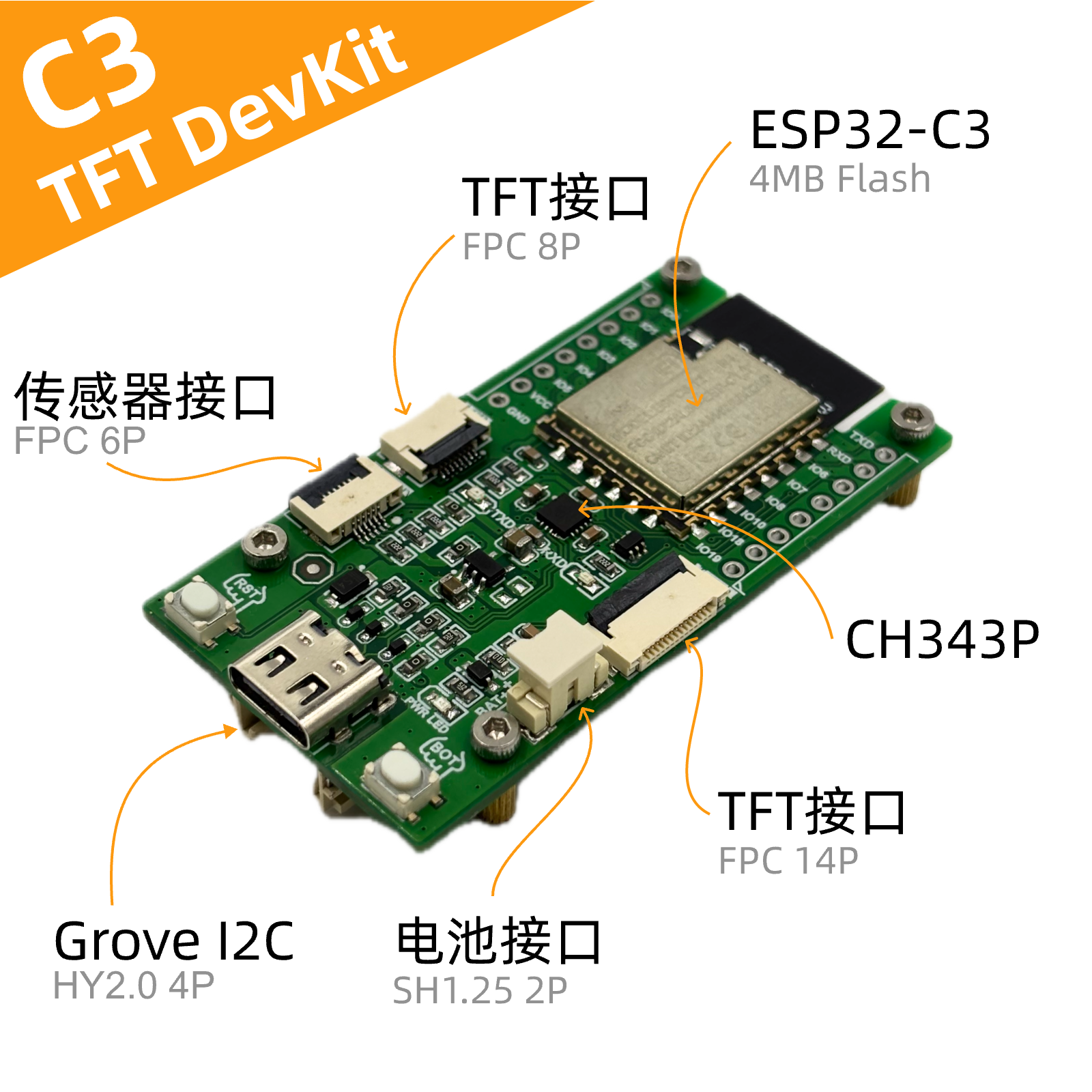 主控板 (ESP32/ESP32-C3)